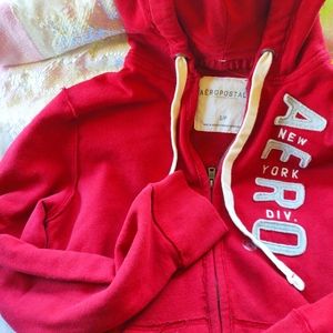 Aeropostale S/P Women's Red Hoodie